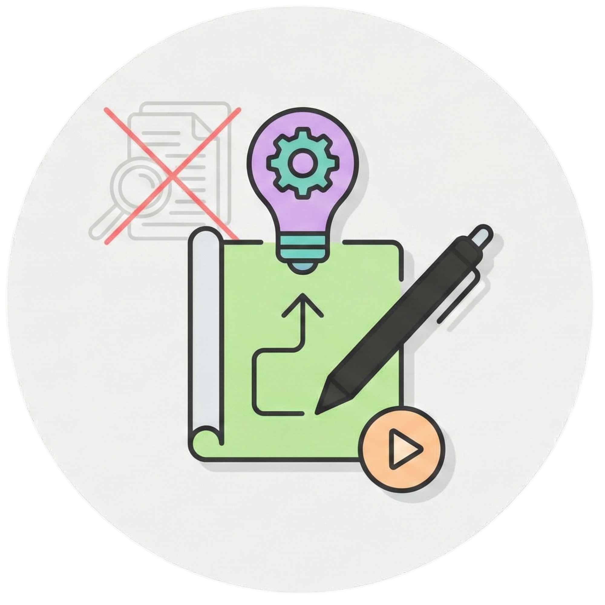 Icon für KMU ohne Innovationsabteilung