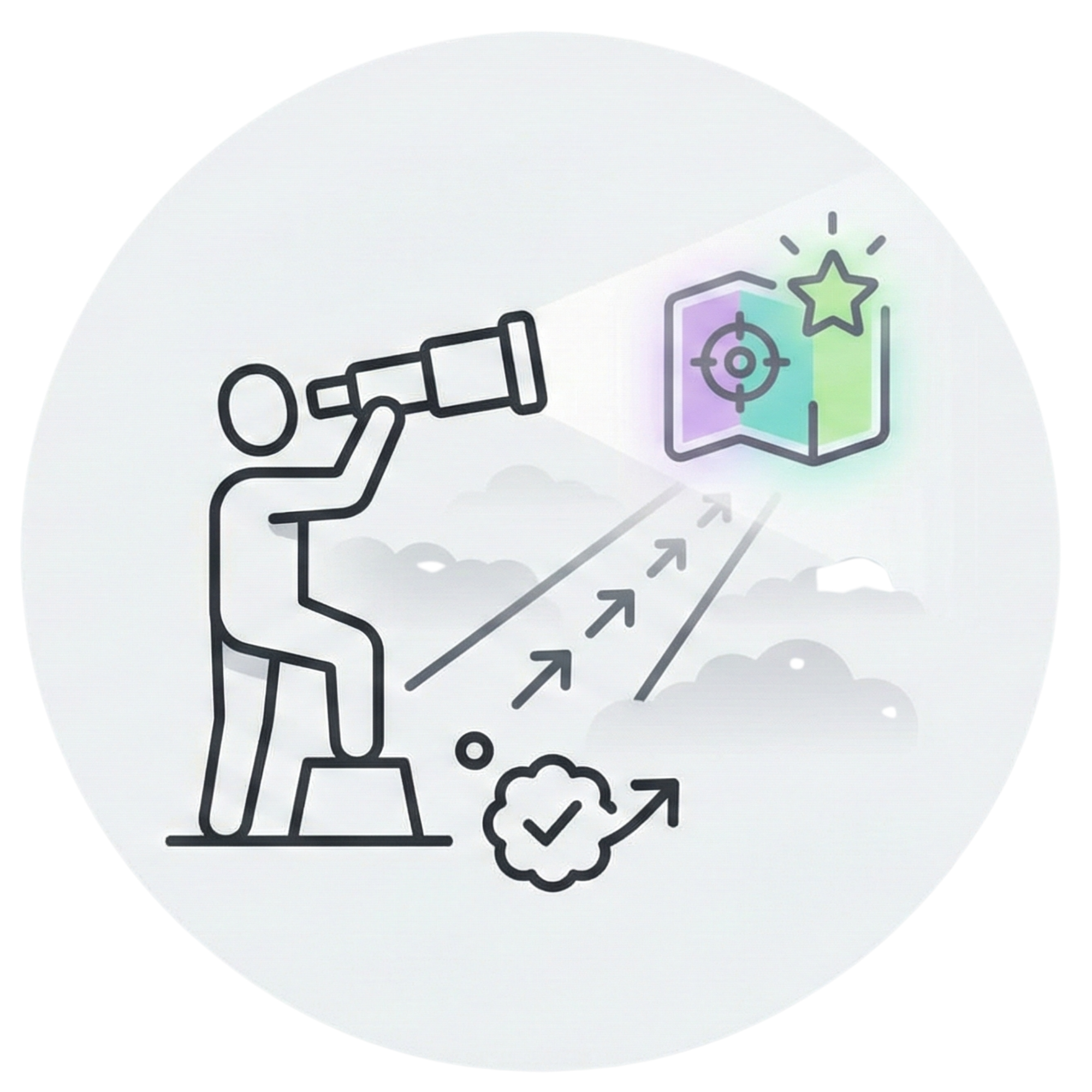 Icon für Klarheit in der Führung