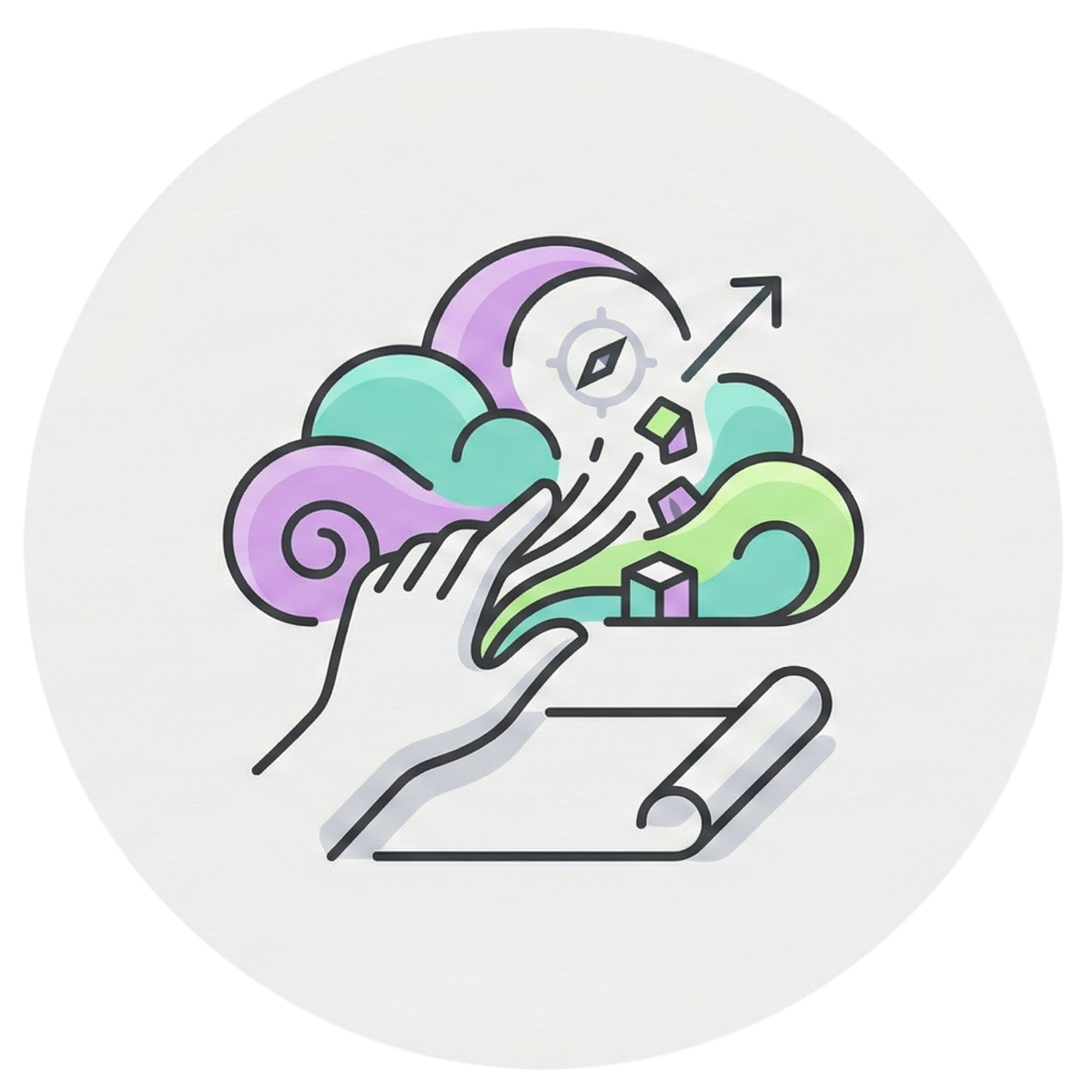 Icon für aktive Zukunftsgestaltung